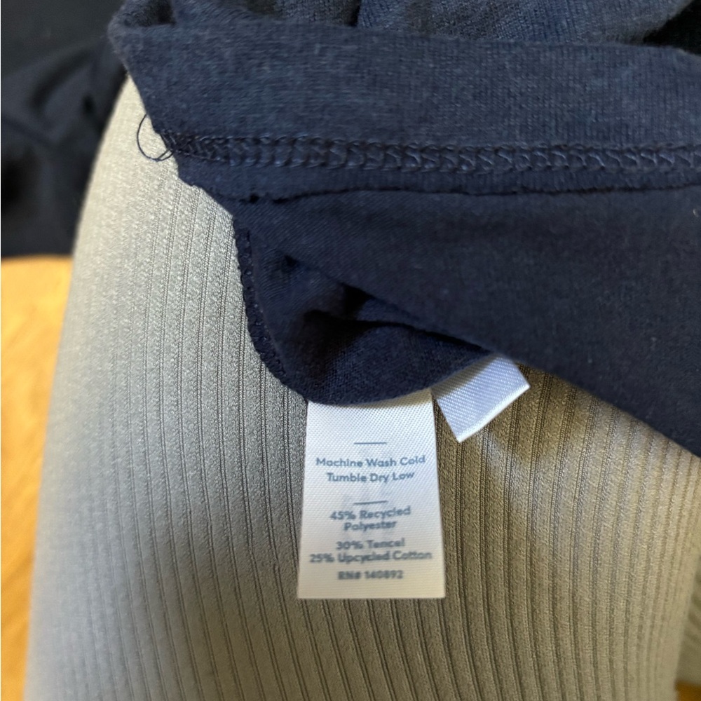 Marine Layer Short Sleeve Tee in Navy Blue - Picture 6 of 6